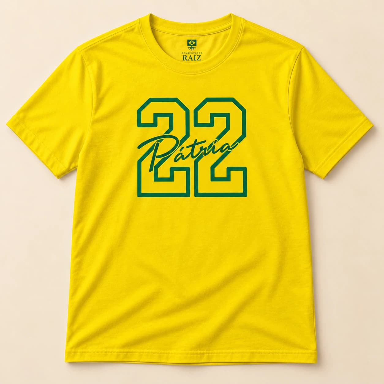 Camiseta Pátria 22